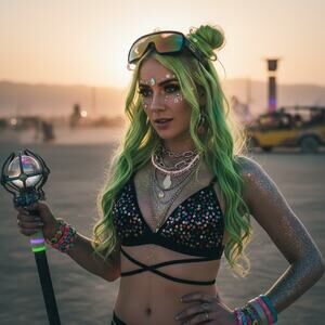 PrettyLittleThing Sequin Lace‑Up Bralette NWT — Size 4